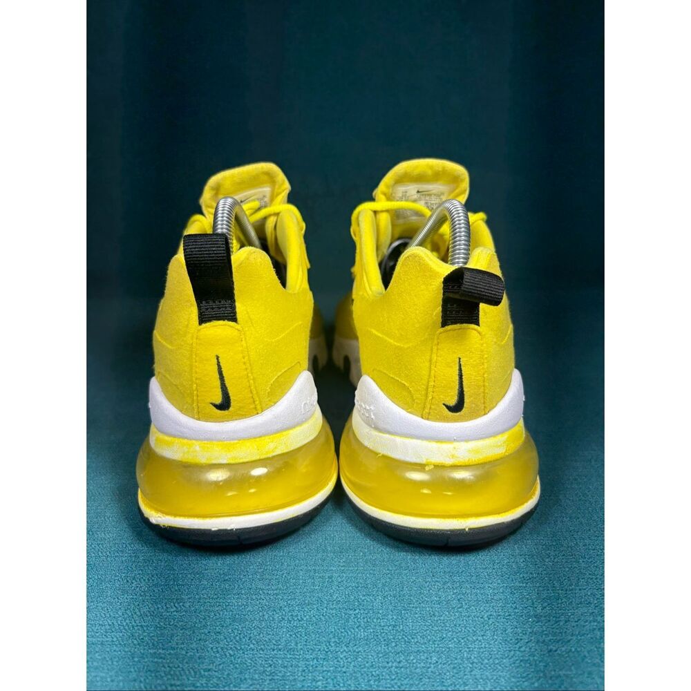 Nike Air Max 270 React 'Opti Yellow' • Size 10 US Men (42 EUR) • SKU CZ9370-700 - Picture 2 of 8